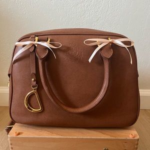 RALPH LAUREN 
Sloan Street Dome Satchel